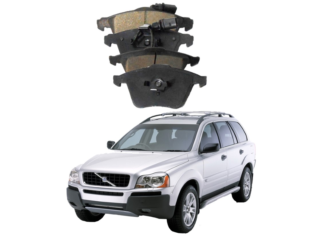  PASTILHA FREIO DIANTEIRO WILLTEC ORIGINAL VOLVO XC90 2.5 2.8 3.2 4.4 2003 A 2009