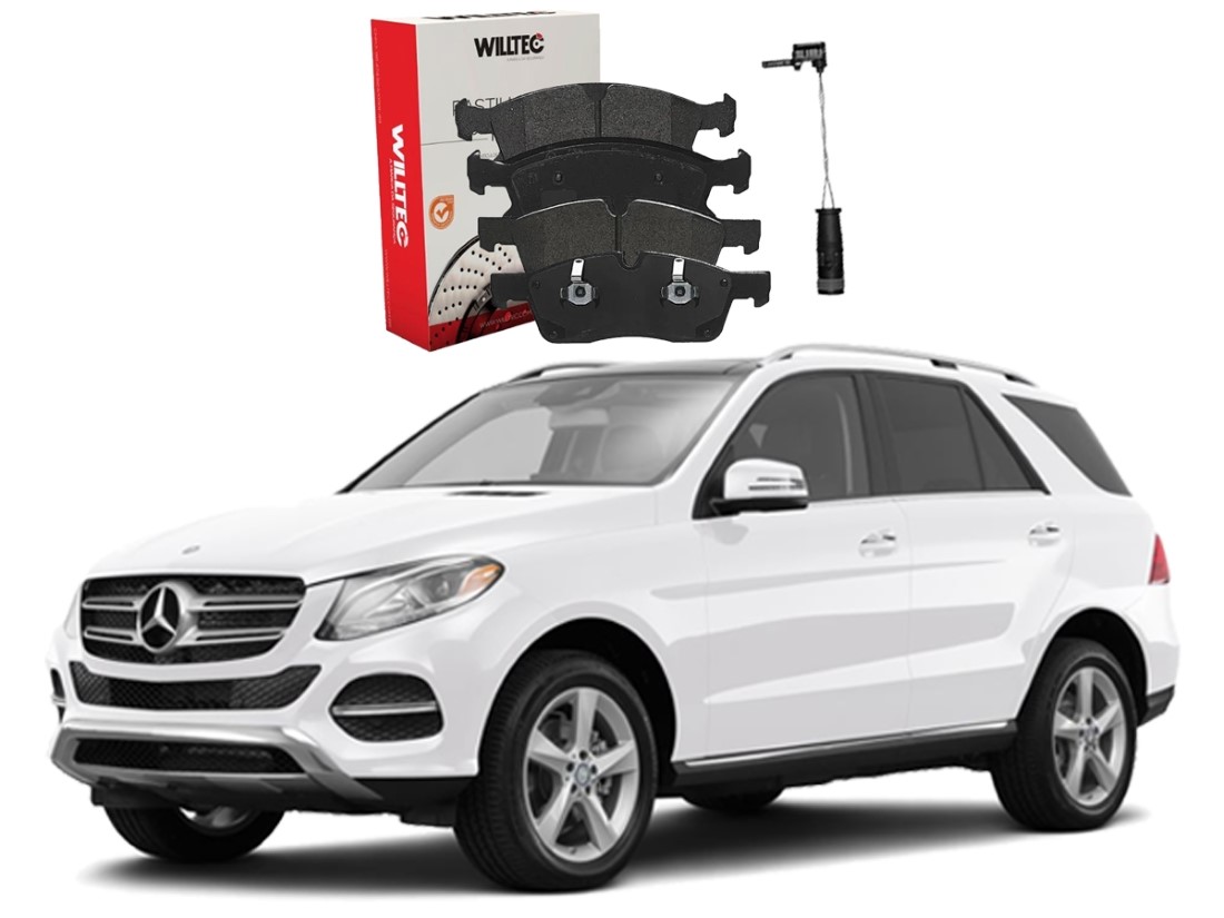  PASTILHA FREIO DIANTEIRO SENSOR WILLTEC ORIGINAL MERCEDES-BENZ GLE 350D 3.0 2015 A 2019