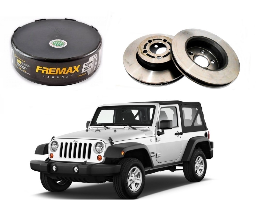  DISCO FREIO DIANTEIRO FREMAX ORIGINAL JEEP WRANGLER 3.7 2007 A 2011