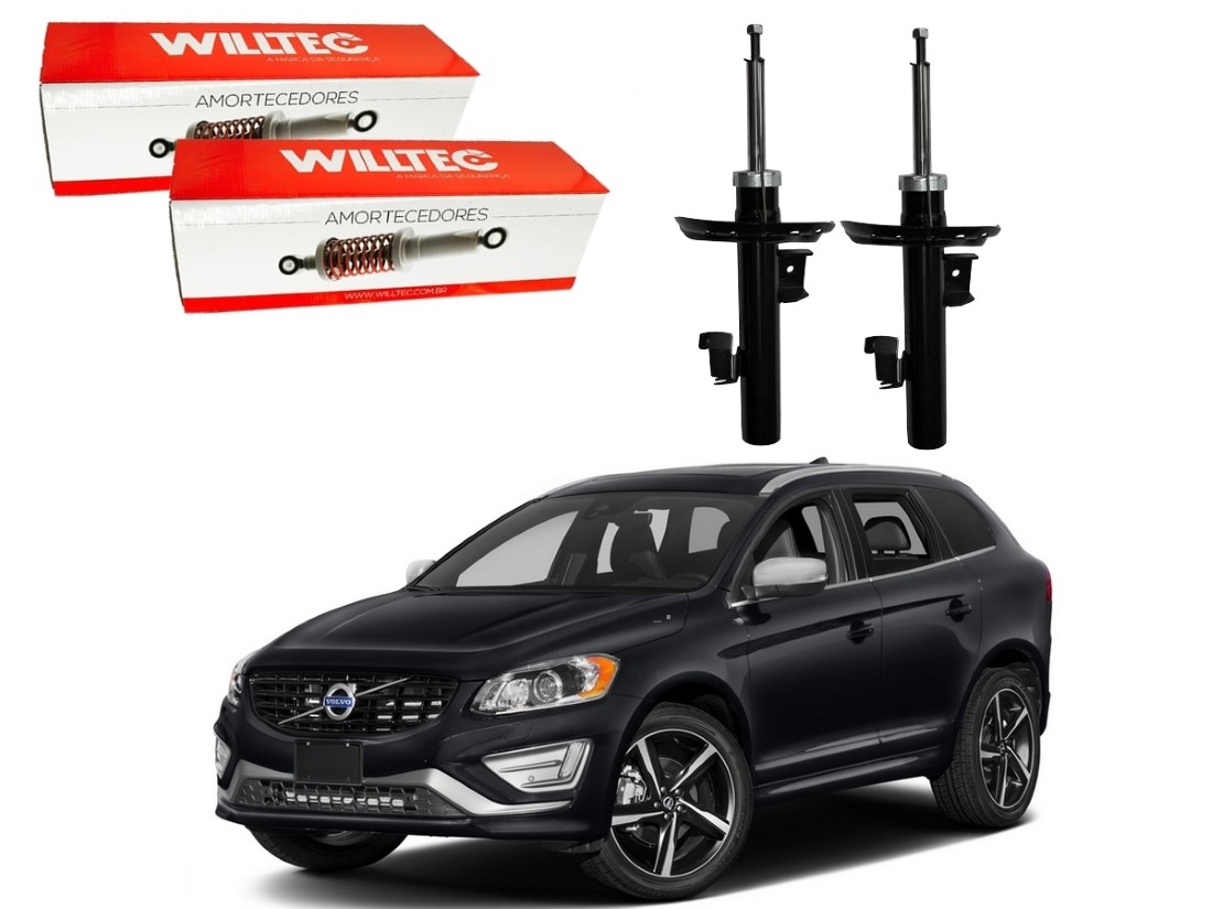  PAR AMORTECEDOR DIANTEIRO WILLTEC ORIGINAL VOLVO XC60 2.0 3.0 2014 A 2016