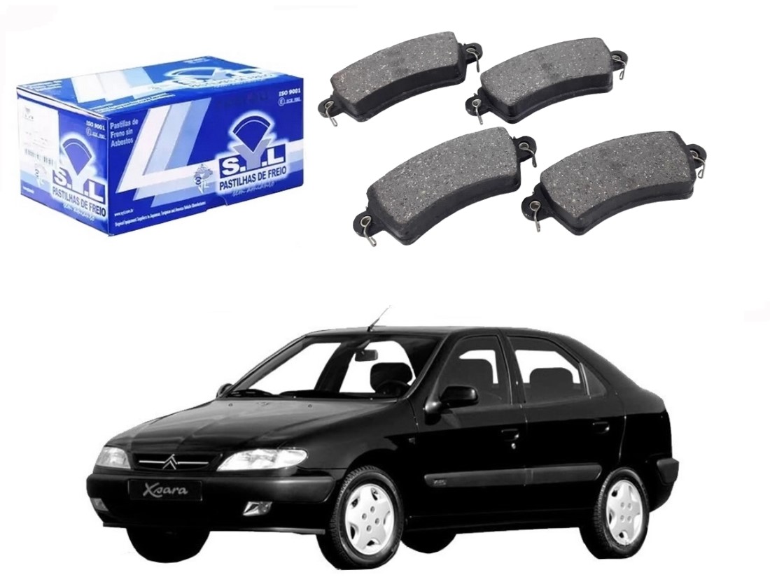  PASTILHA FREIO DIANTEIRA SYL ORIGINAL CITROËN XSARA 1.6 1999 A 2000