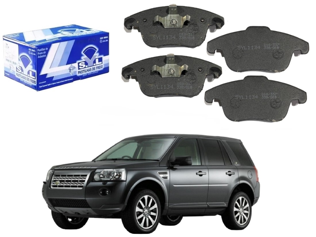  PASTILHA FREIO DIANTEIRA SYL ORIGINAL LAND ROVER FREELANDER 2.2 3.2 2006 A 2009