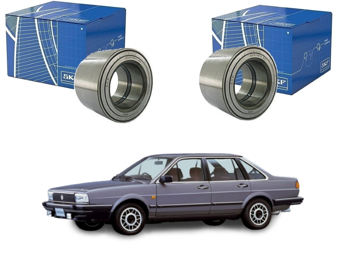  PAR ROLAMENTO RODA DIANTEIRO SKF ORIGINAL VOLKSWAGEN SANTANA 1.8 2.0 1984 A 1990