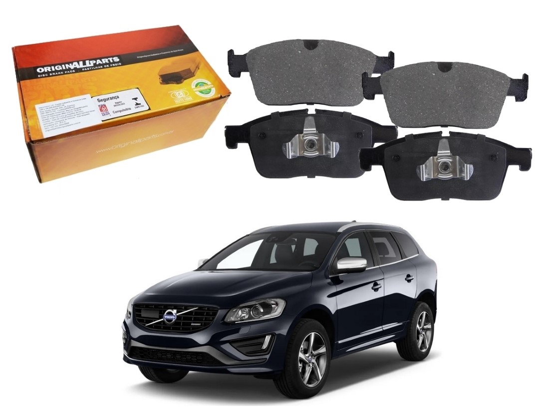  PASTILHA FREIO DIANTEIRA ORIGINAL VOLVO XC60 T5 2.0 2015 A 2016