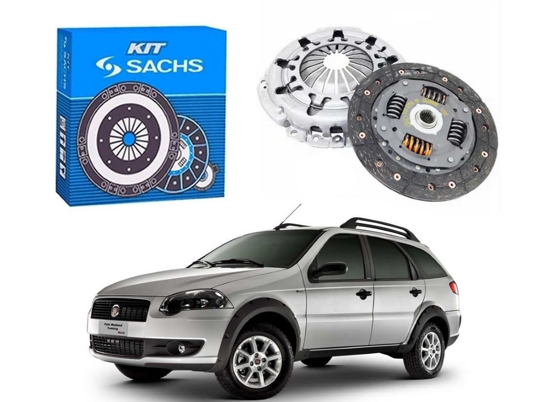  KIT EMBREAGEM SACHS ORIGINAL FIAT PALIO WEEKEND PALIO TREKKING 1.6 16V MANUAL 2012 A 2020