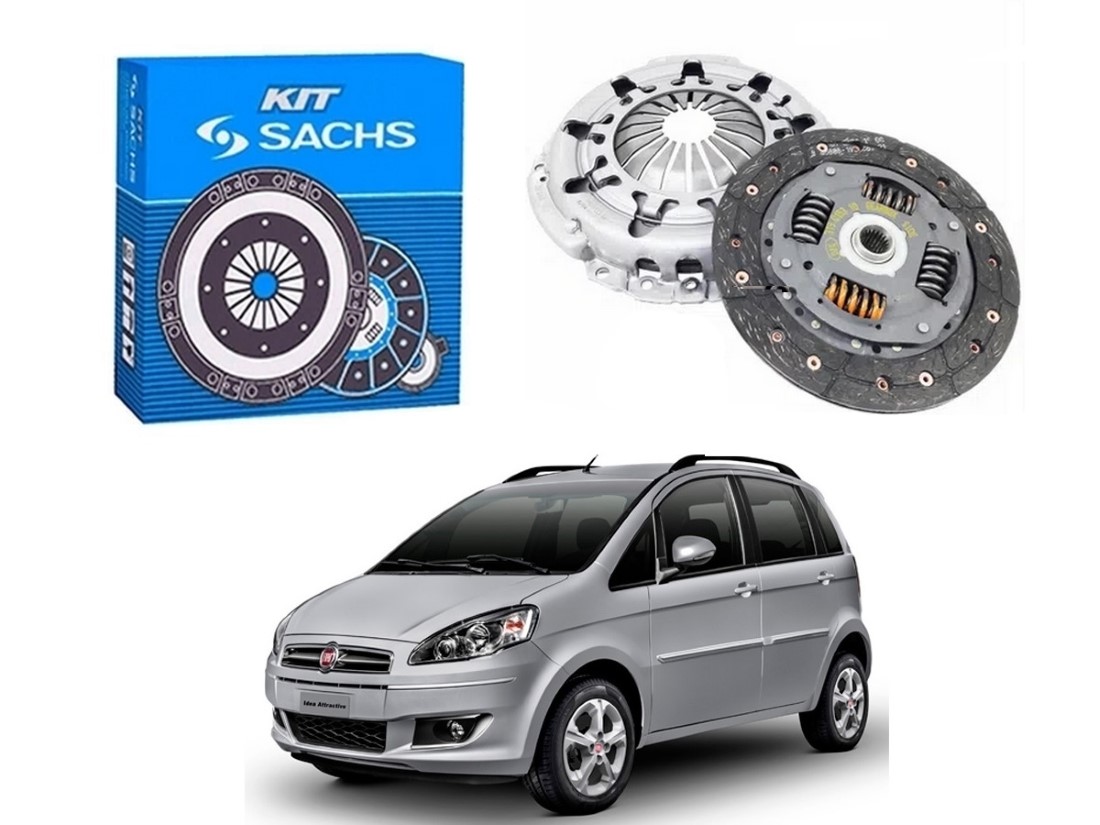  KIT EMBREAGEM SACHS ORIGINAL FIAT IDEA ETORQ 1.6 MANUAL 2011 A 2016