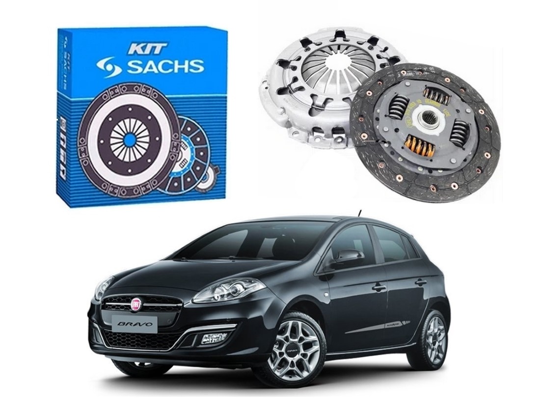  KIT EMBREAGEM SACHS ORIGINAL FIAT BRAVO 1.8 MANUAL 2010 A 2016