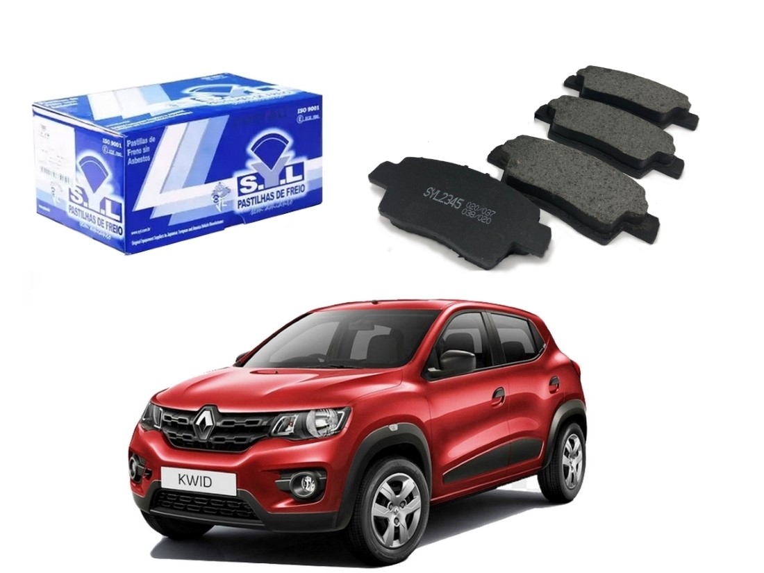  PASTILHA FREIO DIANTEIRA SYL ORIGINAL RENAULT KWID 1.0 2019 A 2020