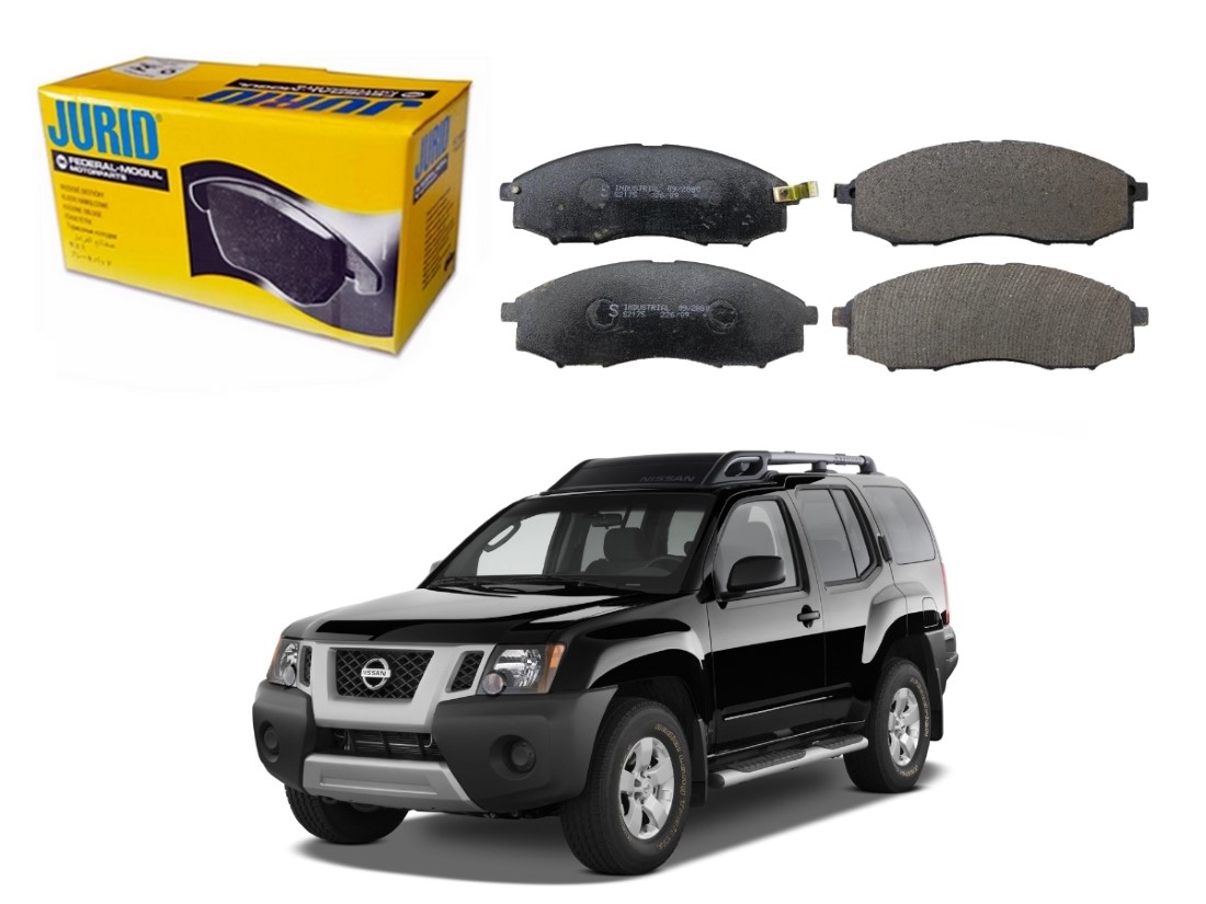  PASTILHA FREIO DIANTEIRA JURID ORIGINAL NISSAN XTERRA 2.4 3.3 2005 A 2008