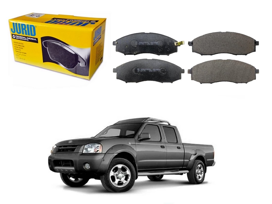  PASTILHA FREIO DIANTEIRA JURID ORIGINAL NISSAN FRONTIER 2.5 2003 A 2004