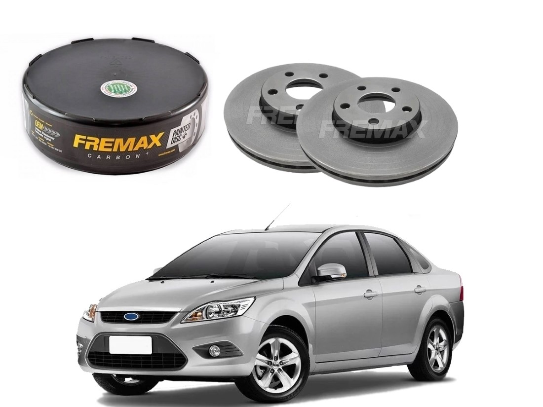  DISCO FREIO DIANTEIRO FREMAX ORIGINAL FORD FOCUS SEDAN 1.6 2.0 2009 A 2014