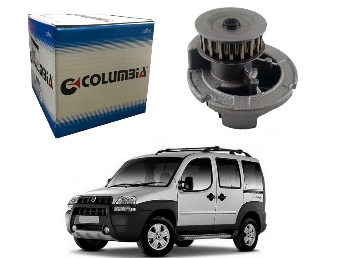  BOMBA D'AGUA COLUMBIA FIAT DOBLO ADVENTURE 1.8 2004 A 2010