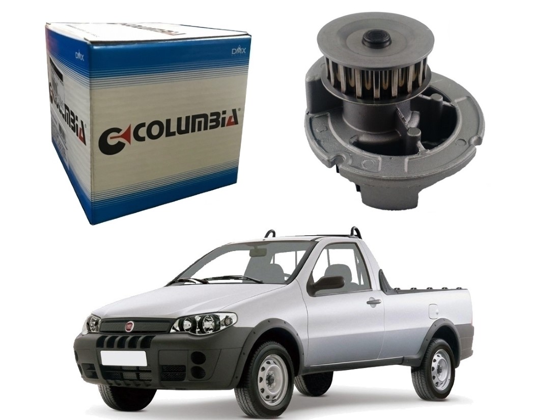  BOMBA D'AGUA COLUMBIA FIAT STRADA 1.8 2003 A 2010