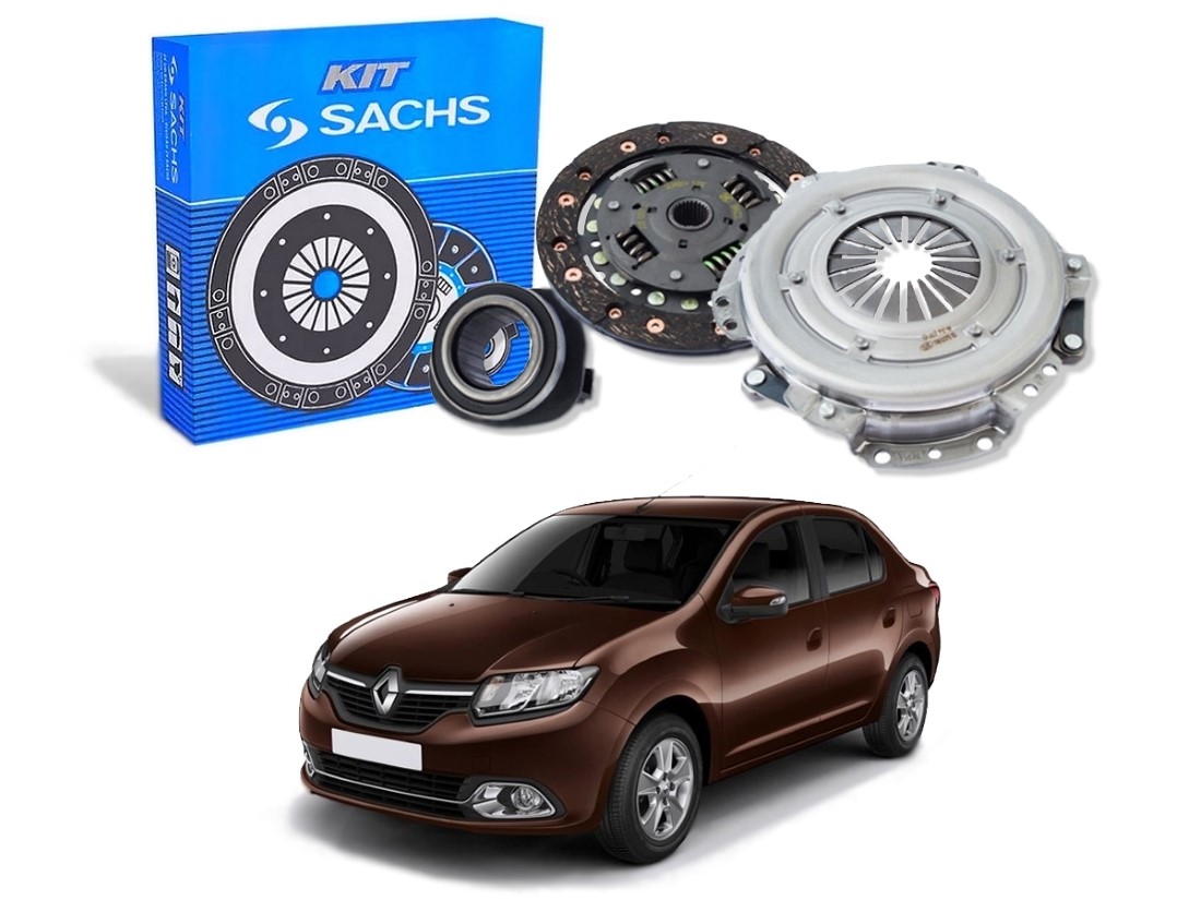  KIT EMBREAGEM SACHS RENAULT LOGAN 1.0 16V 2014 A 2016