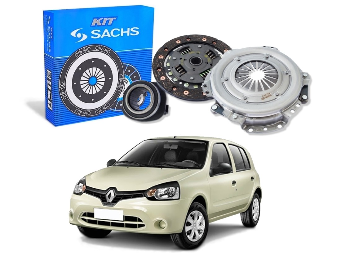  KIT EMBREAGEM SACHS RENAULT CLIO 1.0 16V 2012 A 2016