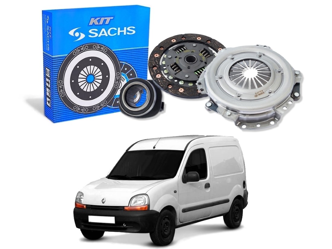  KIT EMBREAGEM SACHS RENAULT KANGOO 8V 1.0 16V 2000 A 2005