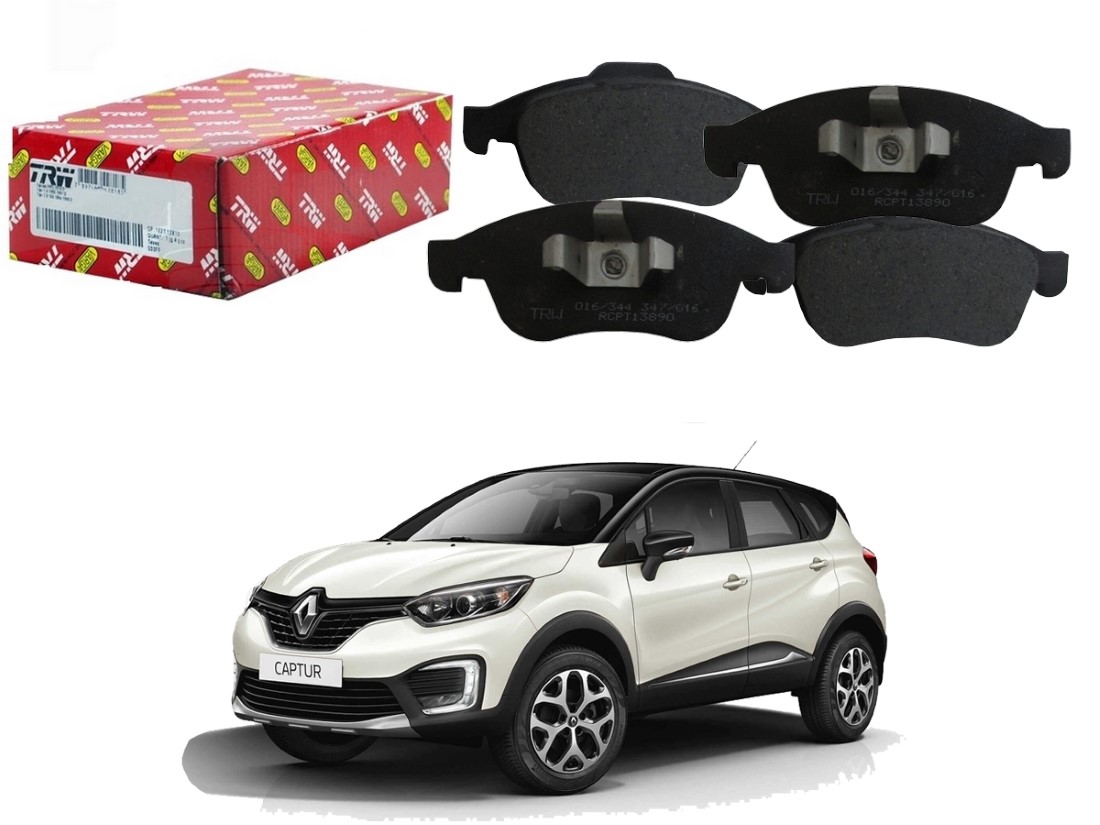  PASTILHA FREIO DIANTEIRA TRW RENAULT CAPTUR 2.0 2017 A 2019