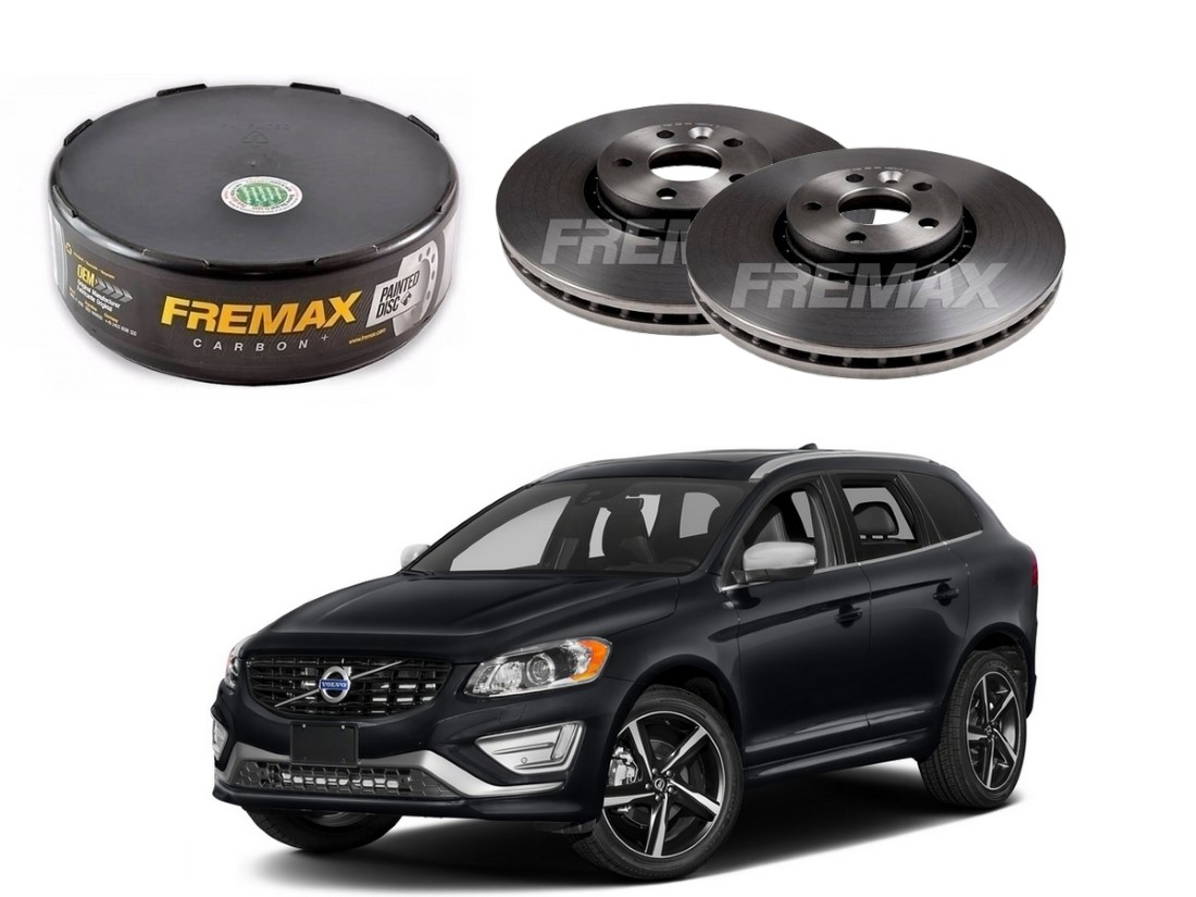  DISCO FREIO DIANTEIRO FREMAX VOLVO XC60 2.0 3.0 2014 A 2015