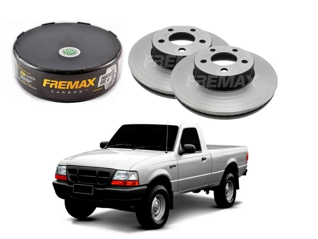  DISCO FREIO DIANTEIRO FREMAX FORD RANGER 4X4 2.8 3.0 2001 A 2006