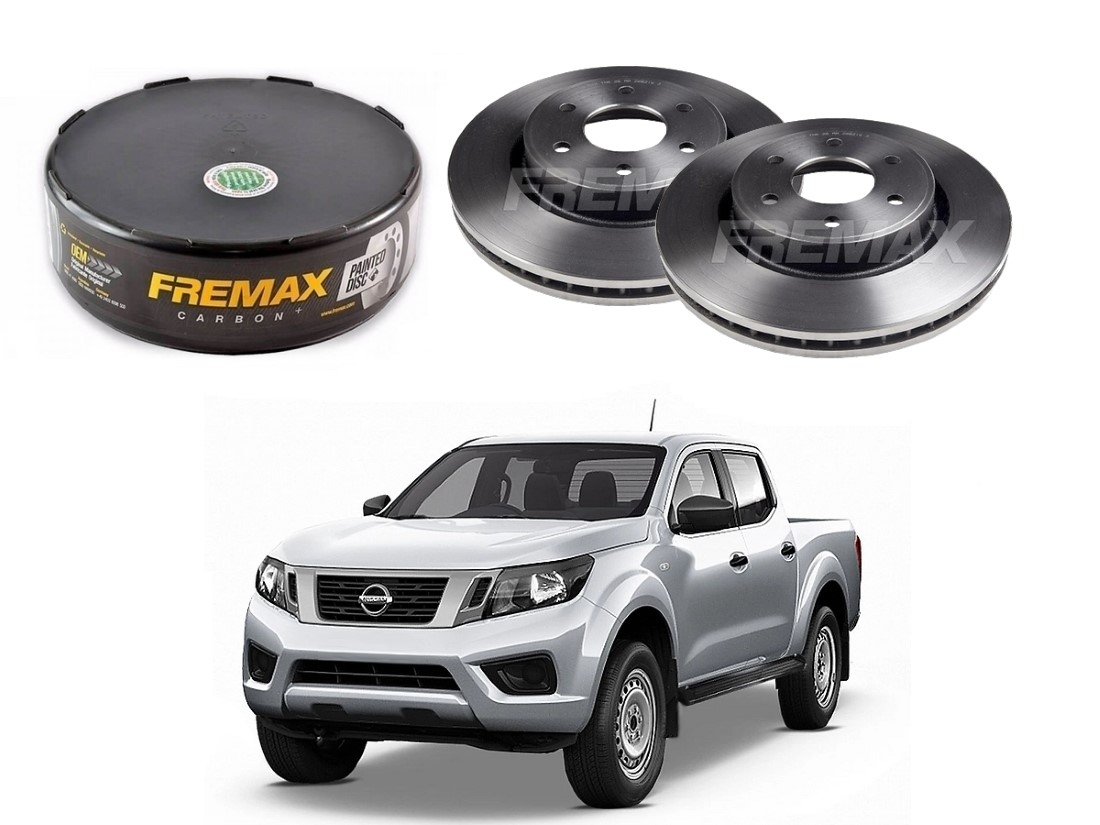  DISCO FREIO DIANTEIRO FREMAX NISSAN FRONTIER 2.3 4X4 2017 A 2020