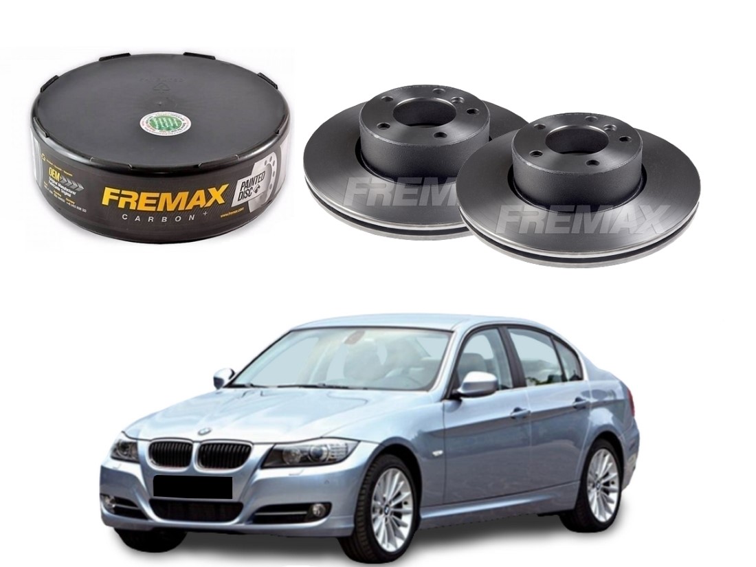  DISCO FREIO DIANTEIRO FREMAX BMW 325 2.5 2006 A 2012