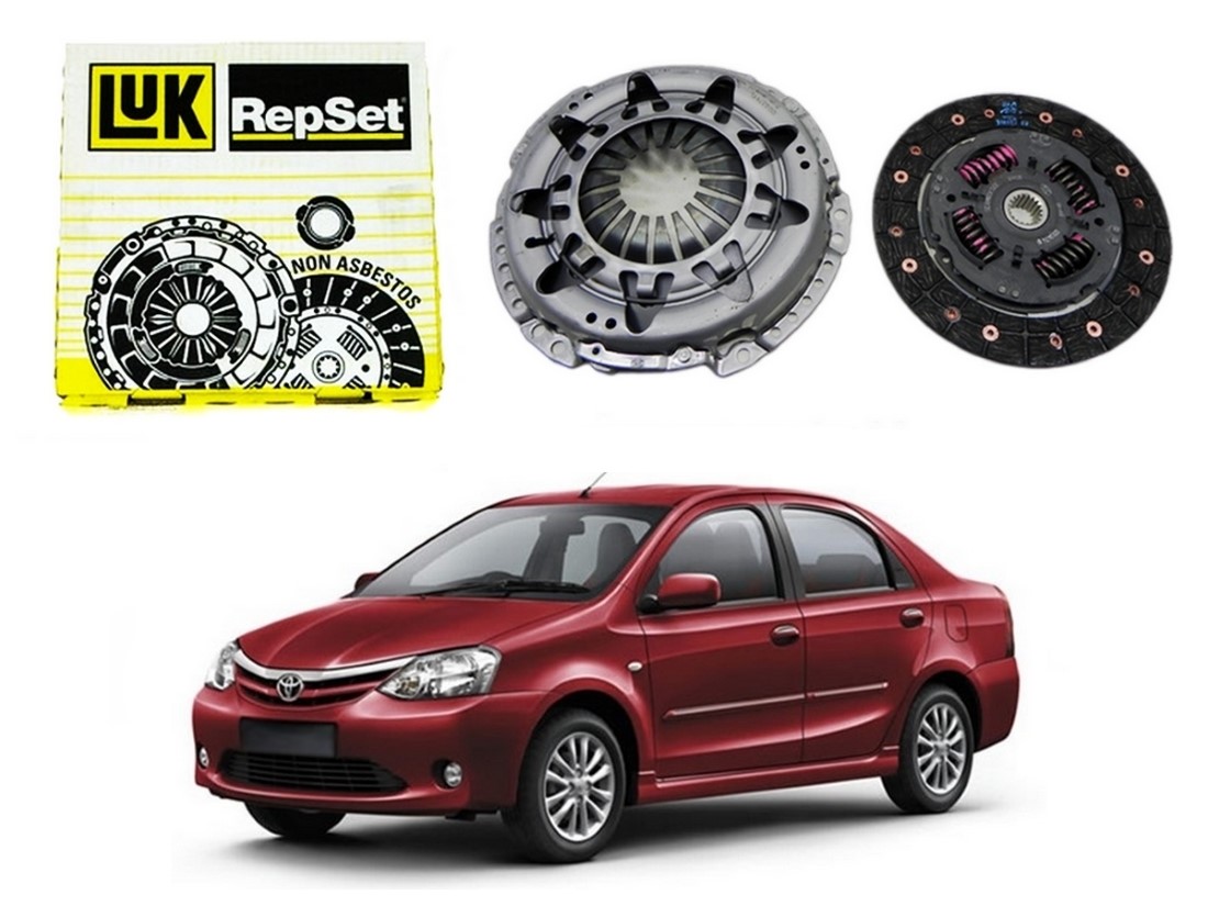  KIT EMBREAGEM LUK ORIGINAL TOYOTA ETIOS SEDAN 1.5 2012 A 2016