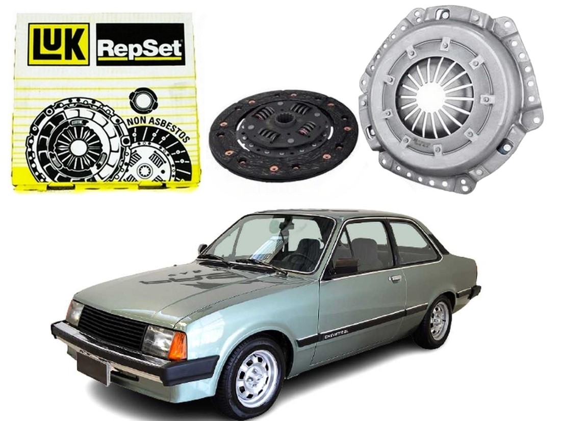  KIT EMBREAGEM LUK ORIGINAL CHEVROLET CHEVETTE 1.6 1984 A 1987