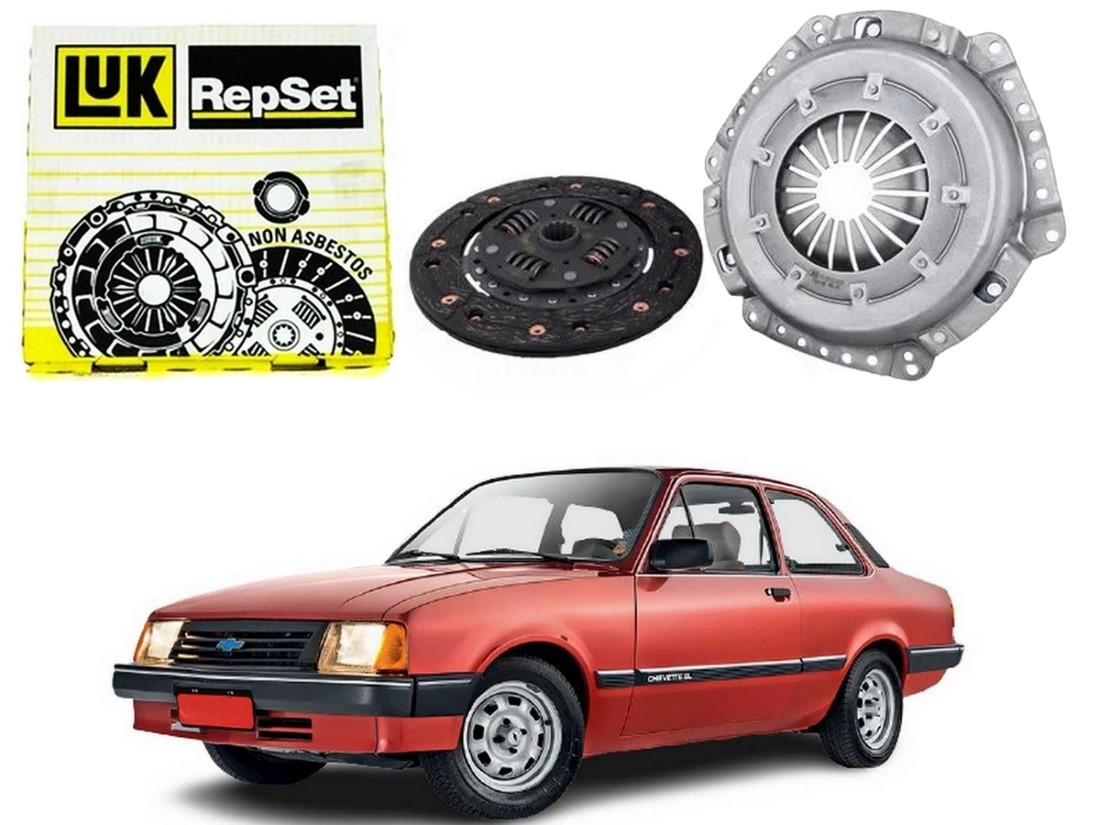  KIT EMBREAGEM LUK ORIGINAL CHEVROLET CHEVETTE 1.6 1988 A 1994