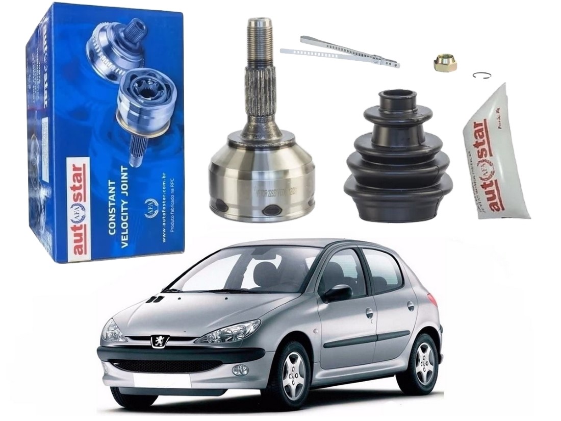  JUNTA HOMOCINETICA AUTO STAR PEUGEOT 206 1.0 16V 2001 A 2005