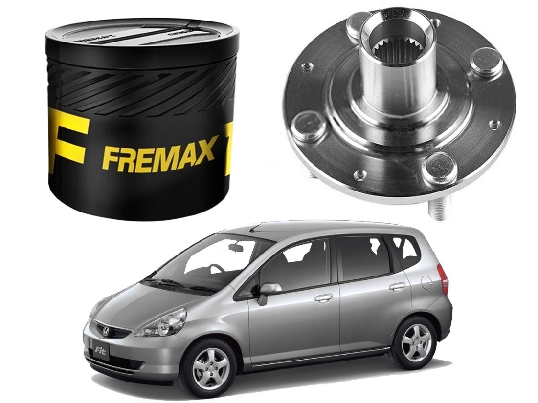  CUBO DE RODA DIANTEIRO FREMAX HONDA FIT 1.5 2005 A 2008