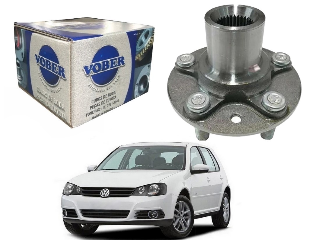  CUBO DE RODA DIANTEIRO VOBER VOLKSWAGEN GOLF 1.6 2.0 2008 A 2013