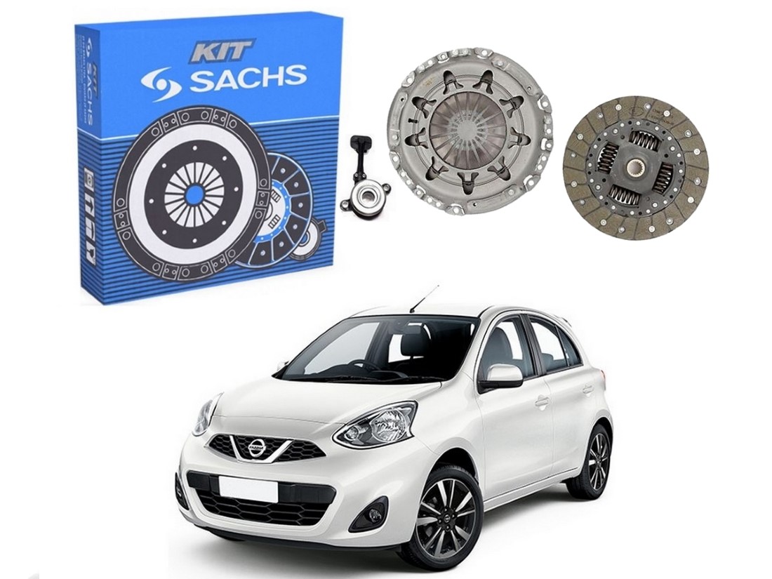  KIT EMBREAGEM SACHS NISSAN MARCH 1.6 2015 A 2020