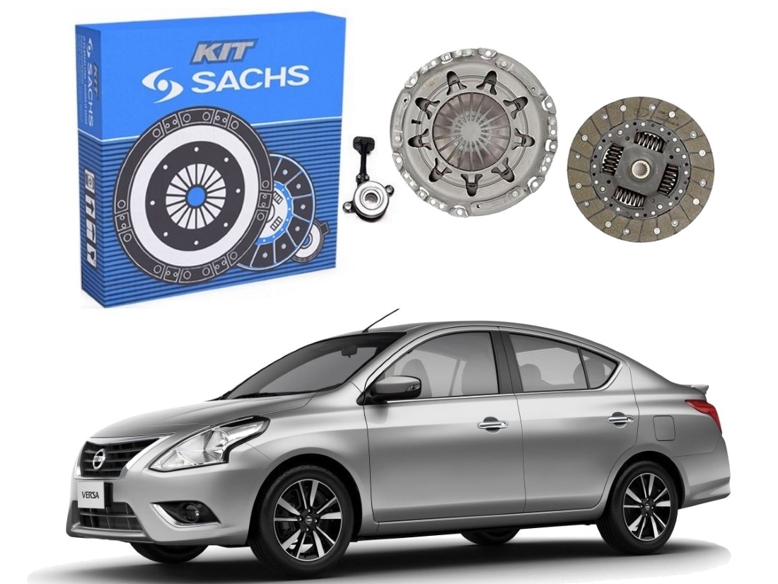  KIT EMBREAGEM SACHS NISSAN VERSA 1.6 2015 A 2020