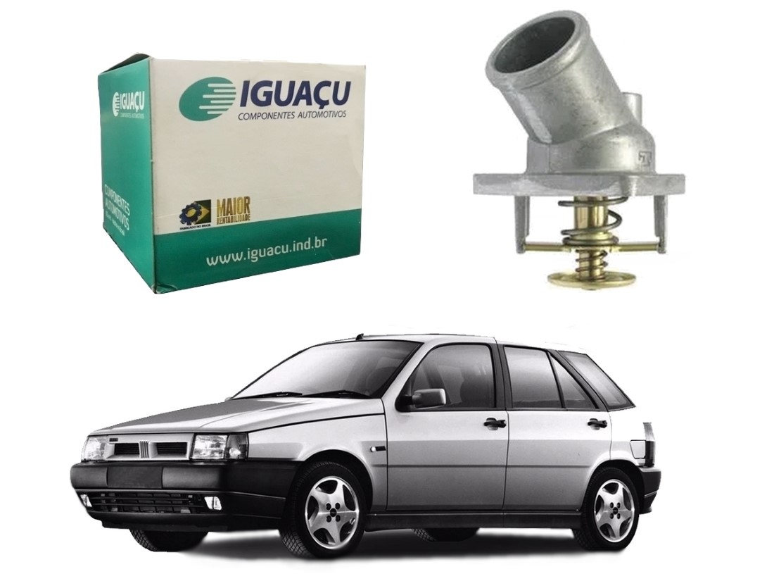  VALVULA TERMOSTATICA IGUAÇU FIAT TIPO 1.6 SPI 1993 A 1995