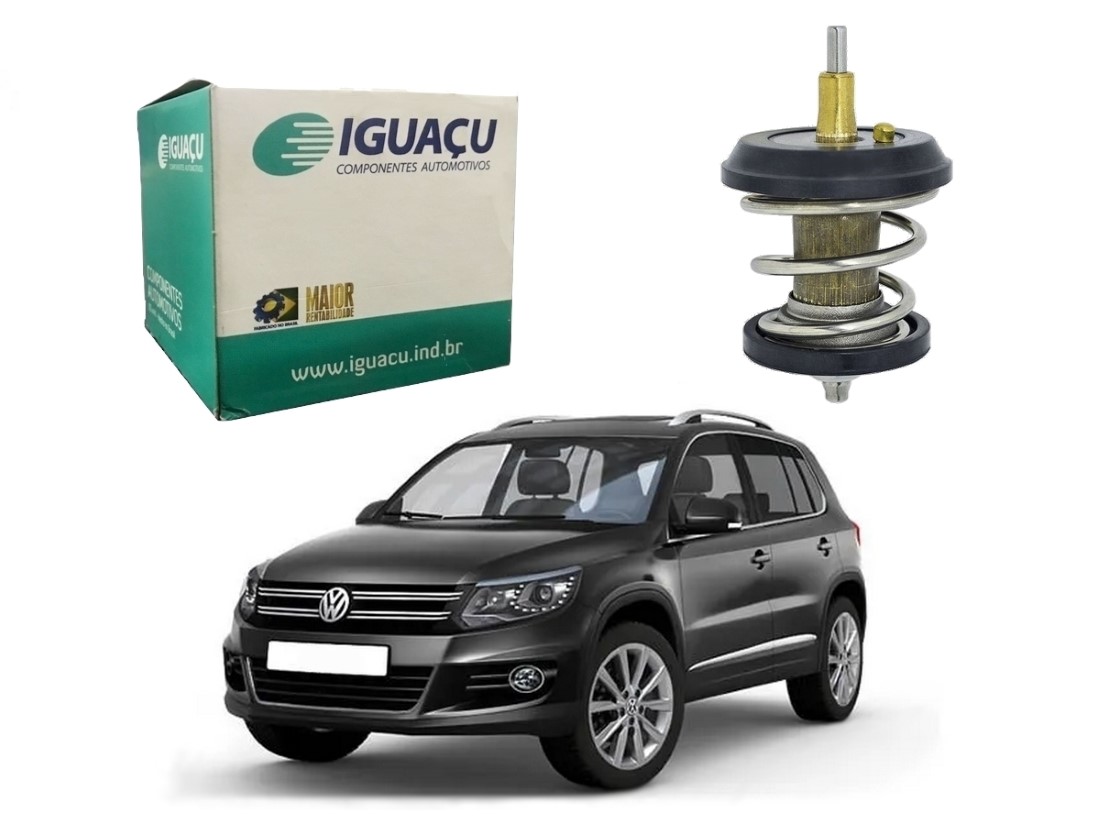  VALVULA TERMOSTATICA IGUAÇU VOLKSWAGEN TIGUAN 2.0 TSI 2009 A 2016