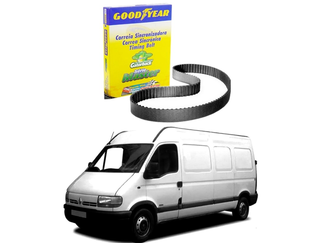  CORREIA DENTADA TENSOR GOODYEAR ORIGINAL RENAULT MASTER 2.8 2002 A 2004