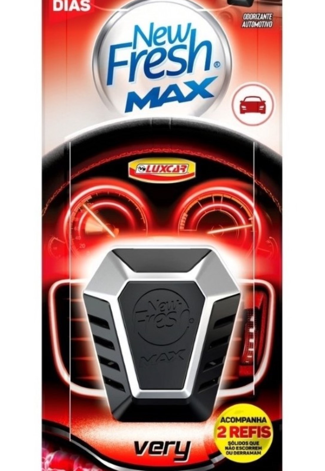 CHEIRINHO LUXCAR NEW FRESH MAX VERY PARA CARROS E AMBIENTES