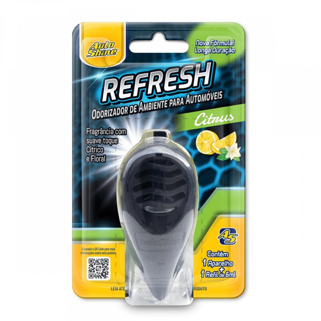 CHEIRINHO PARA CARROS AUTOSHINE REFRESH CITRUS