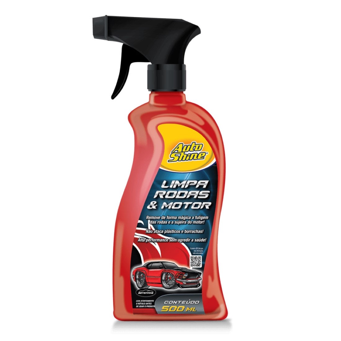 LAVA RODAS E MOTOR AUTOMOTIVO AUTOSHINE 500ML