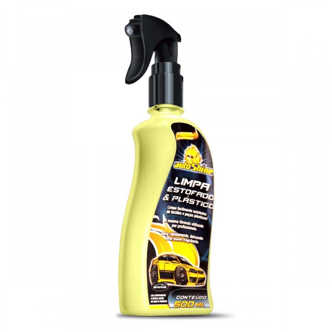 DETERGENTE NEUTRO LIMPA ESTOFADOS E PLÁSTICOS AUTOSHINE 500ML