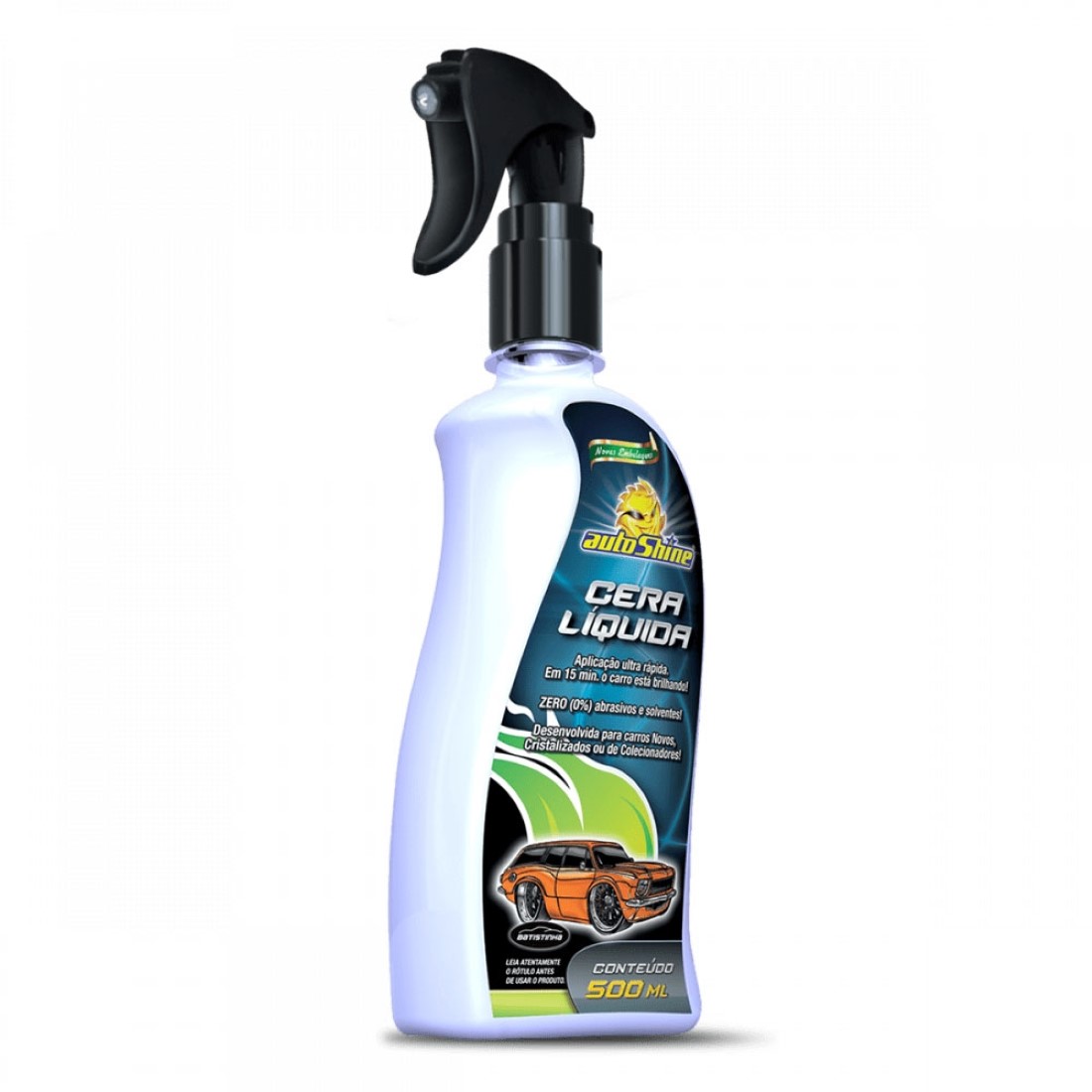 CERA LÍQUIDA CARNAÚBA AUTOMOTIVA BTS AUTOSHINE 500ml