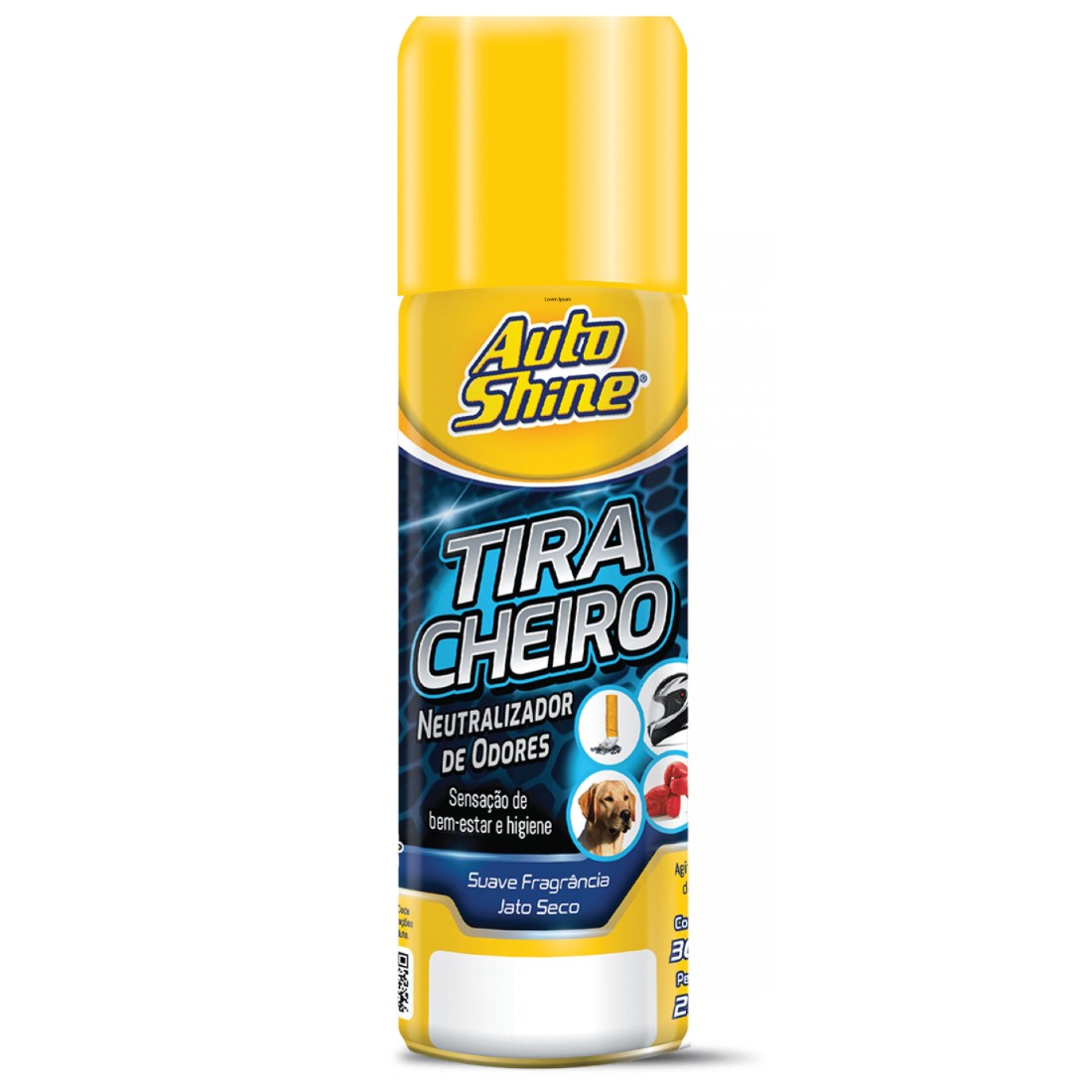SPRAY AEROSSOL TIRA CHEIRO AUTOSHINE CITRUS 300ML