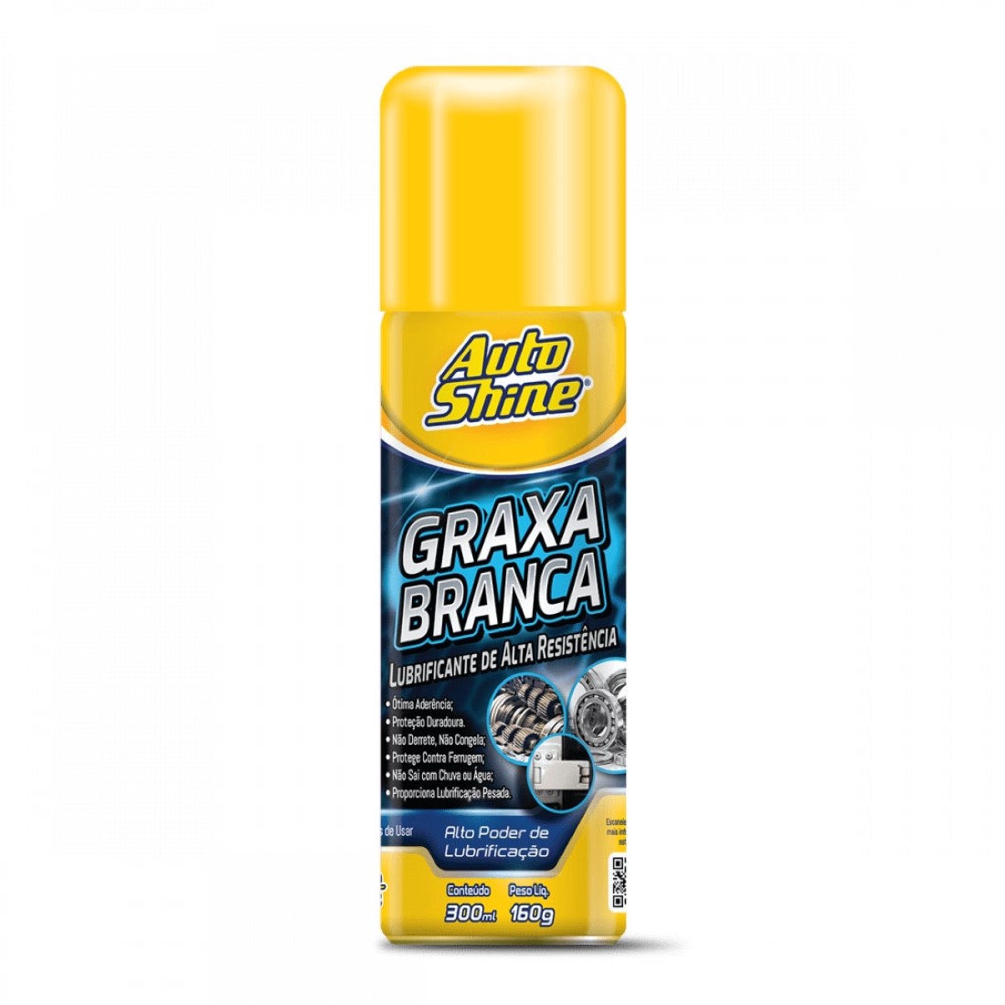 GRAXA BRANCA AEROSSOL AUTOSHINE MULTIUSO MÁXIMA LUBRICIDADE