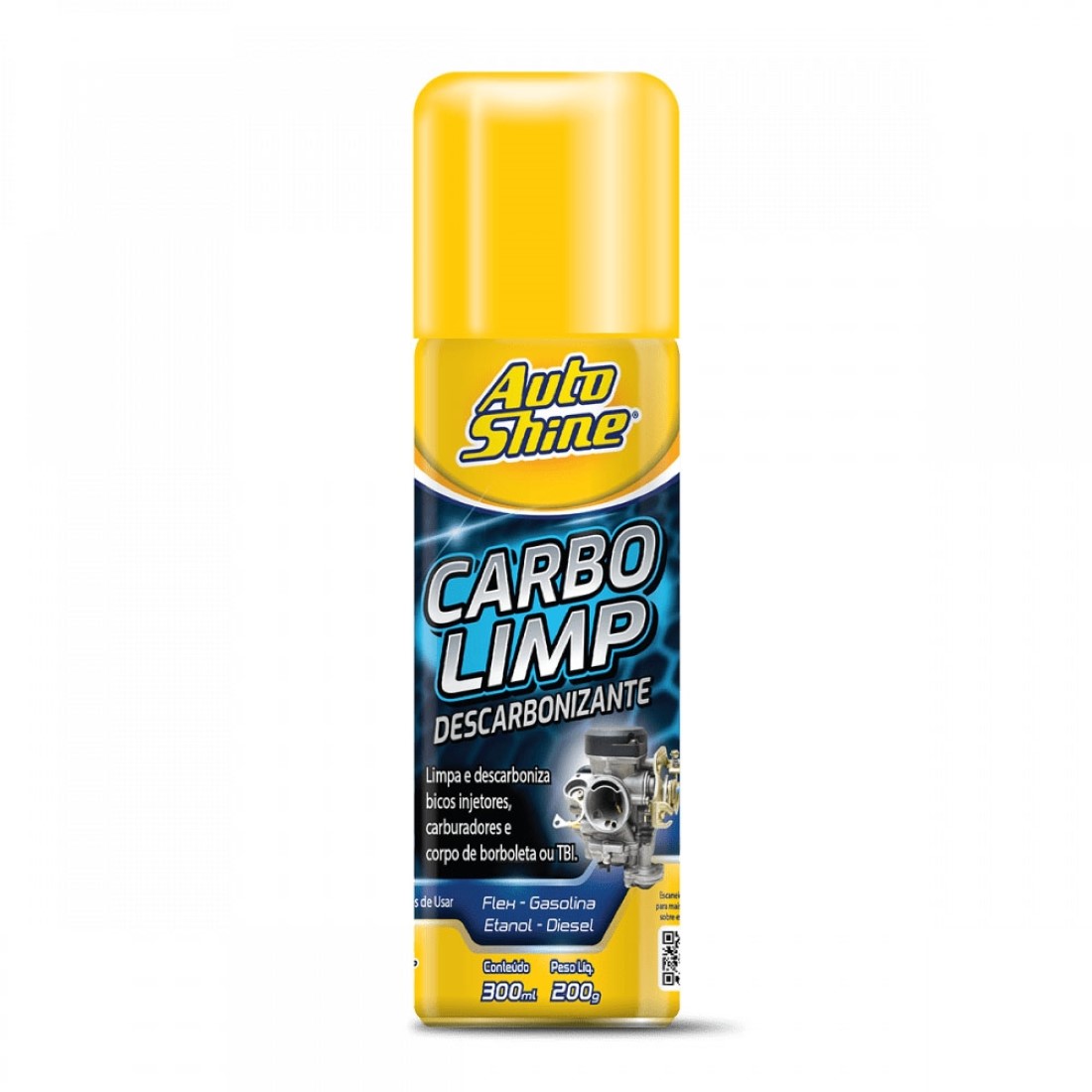 DESCARBONIZANTE CARBOLIMP AUTOSHINE 300ML PRONTA ENTREGA