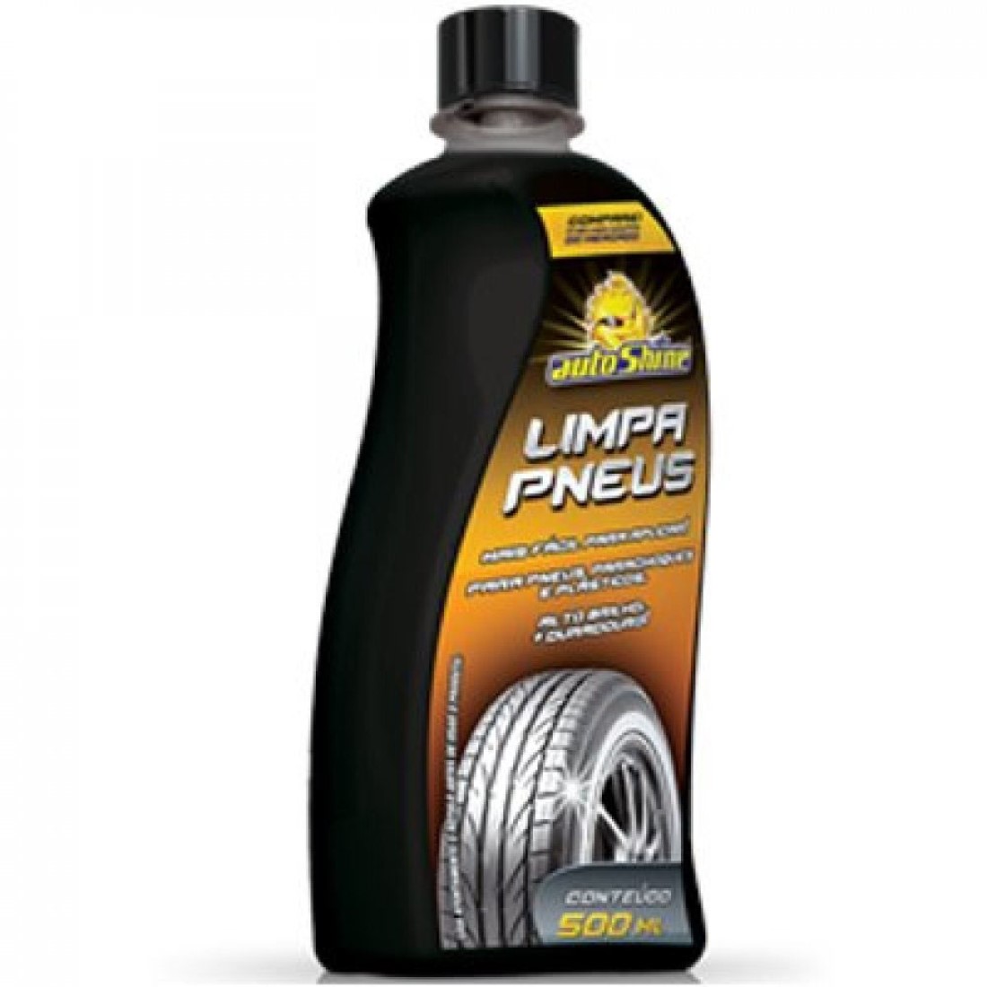 LIMPA PNEU GEL PRETINHO AUTOSHINE ALTO BRILHO 500 ML