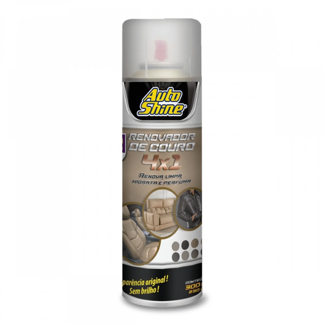 RENOVADOR DE COURO 300ML AUTOSHINE CLICK