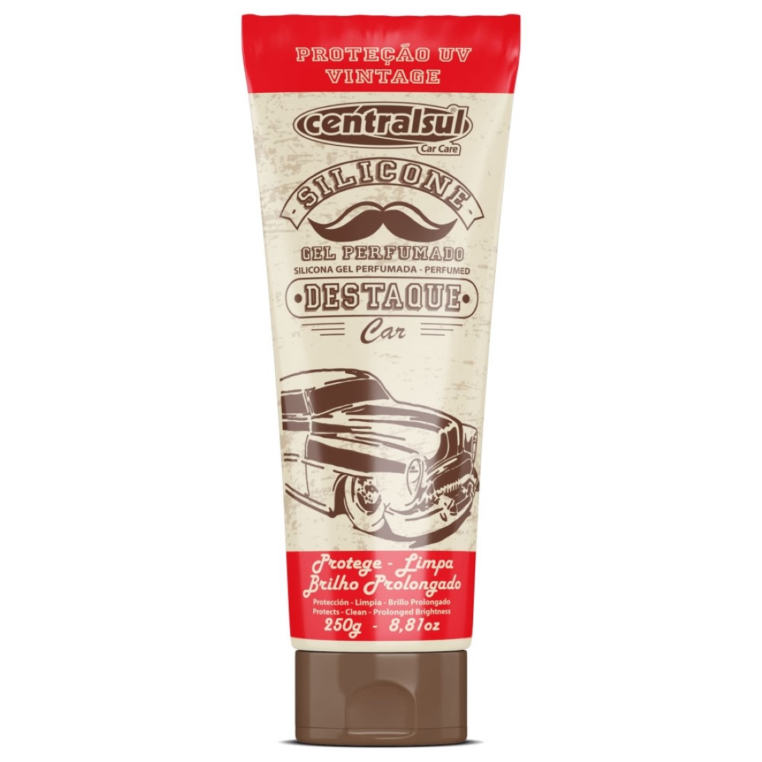 SILICONE AUTOMOTIVO GEL CENTRALSUL MEN 250G - VINTAGE