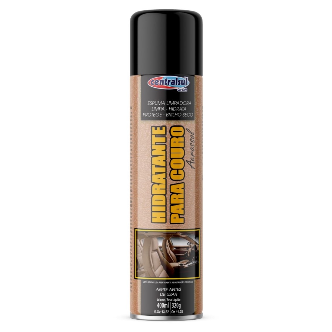 HIDRATANTE PARA COURO CENTRAL SUL CAR CARE 400ML