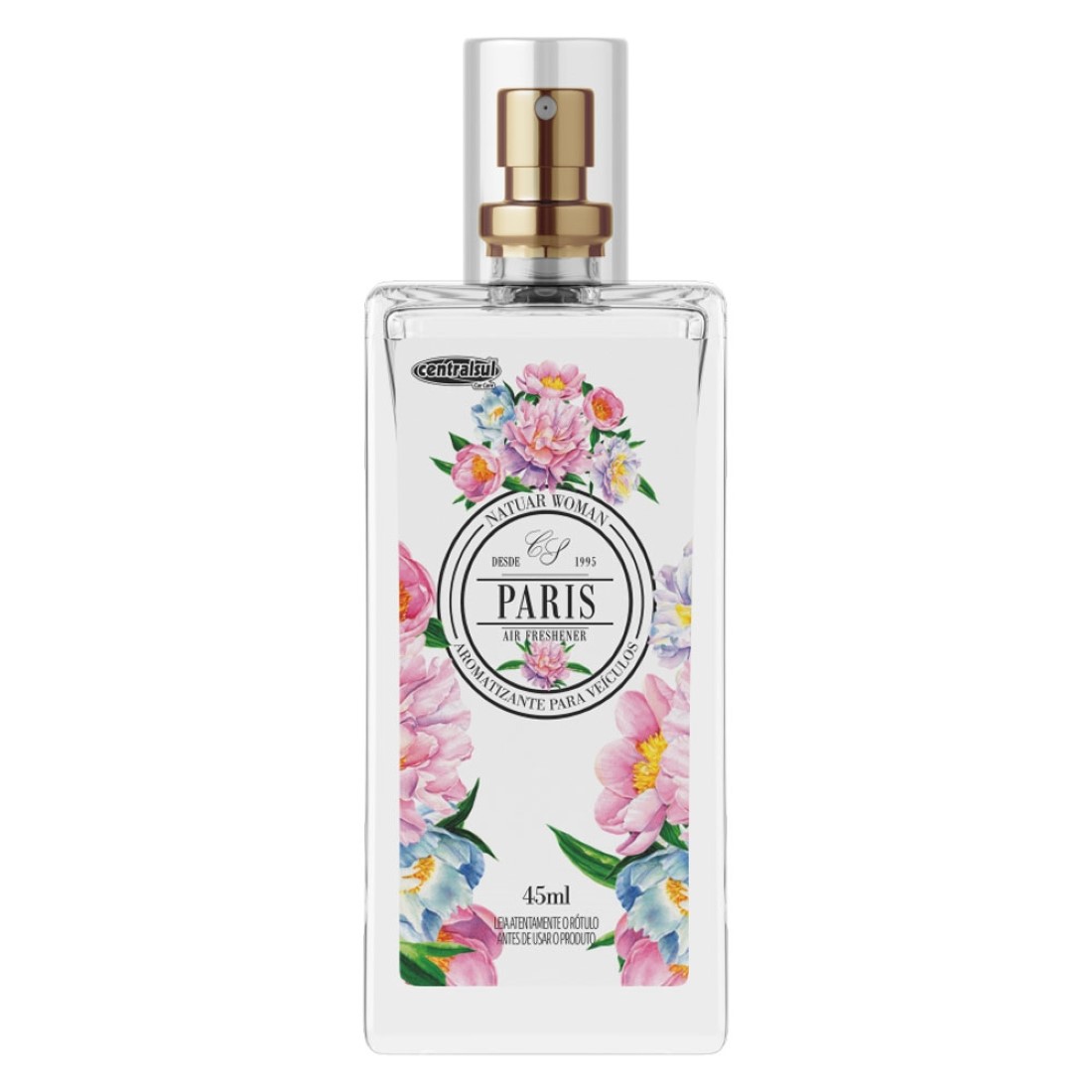 AROMATIZANTE SPRAY NATUAR WOMAN PARIS 45ML CENTRALSUL