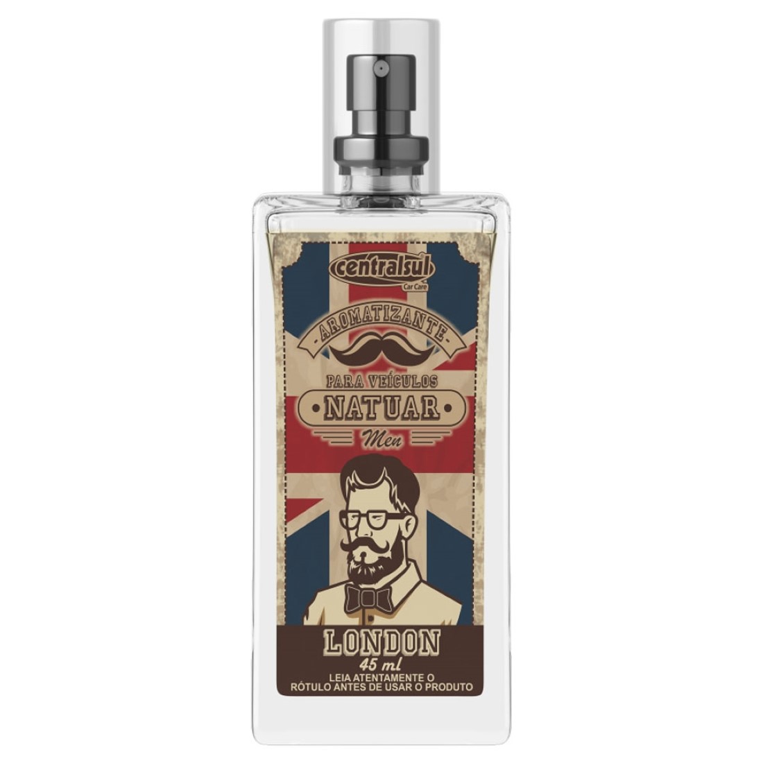 AROMATIZANTE SPRAY NATUAR MEN LONDON 45ML CENTRALSUL